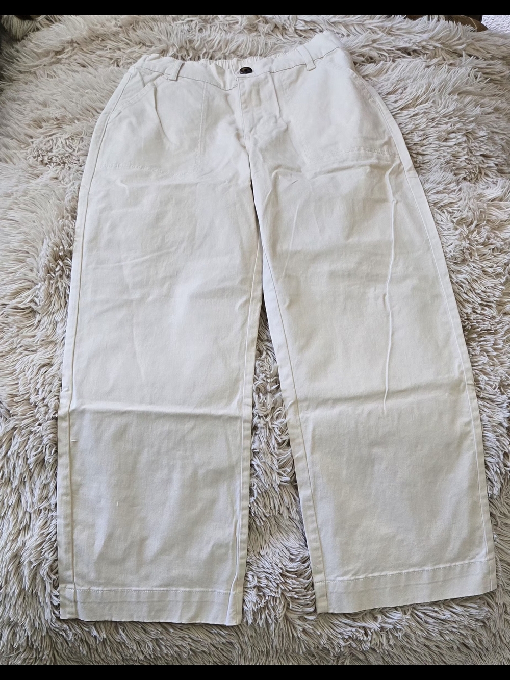 Eddoyee Wide Leg Cropped Pants #1436 - Picture 3 of 9
